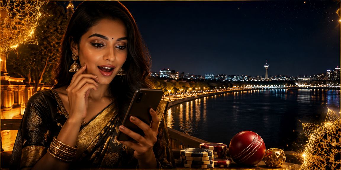 Mobile user placing cricket bets with live updates